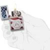 Bayrak Üzerinde Amerikan Damgası