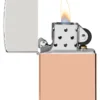 Bimetal Gövdeli Çakmak – Sterling Silver Kapak