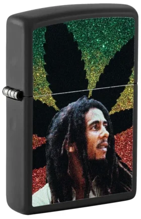 Bob Marley Yaprak Silueti Tasarımı