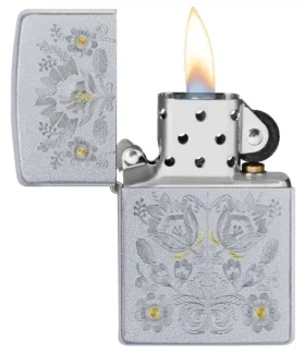 Boyalı Çiçek Deseni