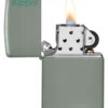 Classic Adaçayı Rengi Zippo Logosu