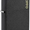 Classic Black Crackle® Zippo Logosu