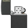 Classic Black Crackle® Zippo Logosu