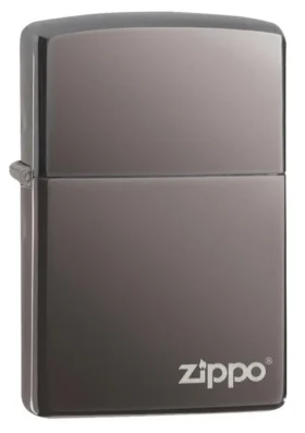Classic Black Ice® zippo Logosu