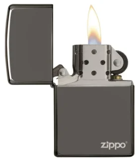 Classic Black Ice® zippo Logosu