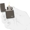 Classic Black Ice® zippo Logosu
