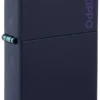 Classic Donanma Mavisi Mat Zippo Logosu