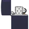 Classic Donanma Mavisi Mat Zippo Logosu