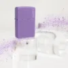 Classic Dumanlı Lavanta Renkli zippo Logosu