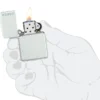 Classic Glacier zippo Logosu