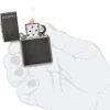Classic Gri Zippo Logosu