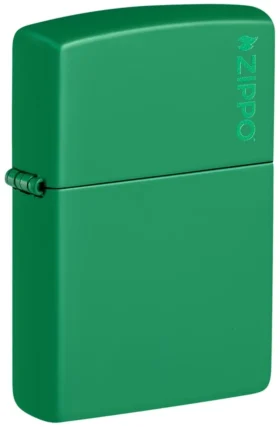 Classic Çim Yeşili Mat zippo Logosu