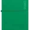 Classic Çim Yeşili Mat zippo Logosu