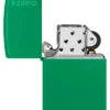 Classic Çim Yeşili Mat zippo Logosu