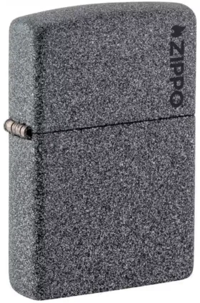 Classic Iron Stone Zippo Logosu