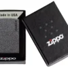 Classic Iron Stone Zippo Logosu