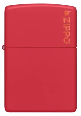 Classic Kırmızı Mat Zippo Logosu