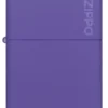 Classic Mor Mat Zippo Logosu