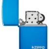 Classic Parlak Mavi Zippo Logosu