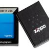 Classic Parlak Mavi Zippo Logosu