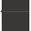 Classic Parlak Siyah Zippo Logosu