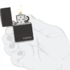 Classic Parlak Siyah Zippo Logosu