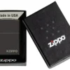 Classic Parlak Siyah Zippo Logosu