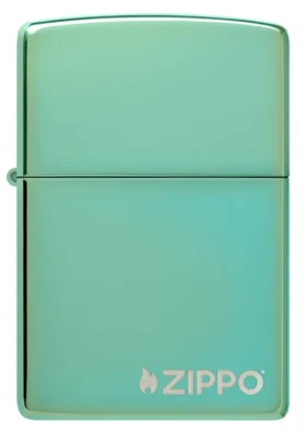 Classic Parlak Yeşil Zippo Logosu