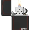Classic Siyah ve Kırmızı zippo