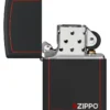 Classic Siyah ve Kırmızı zippo