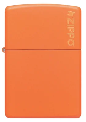 Classic Turuncu Mat Zippo Logosu