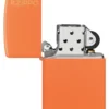 Classic Turuncu Mat Zippo Logosu