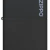Classic Zippo Logolu Mat Siyah