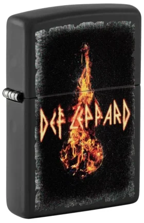 Def Leppard Yanan Keman Tasarımı