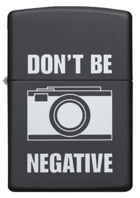 “Don’t Be Negative” Tasarımı