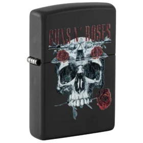Guns N’ Roses Çiçekli Kafatası Tasarımı