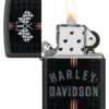 Harley-Davidson® Damalı Bayrak Deseni