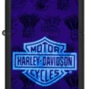 Harley-Davidson® Siyah Işıkla Görünen Motor Tasarımı