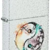 Çiçekli Yin ve Yang Tasarımı