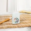 Çiçekli Yin ve Yang Tasarımı