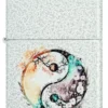 Çiçekli Yin ve Yang Tasarımı
