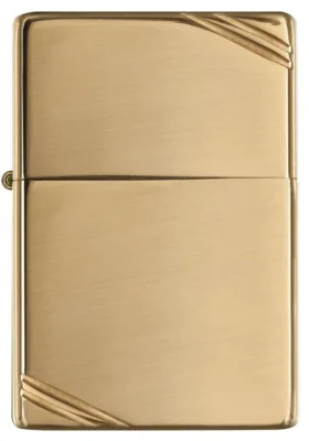 Çizgili High Polish Brass Vintage