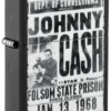 Johnny Cash Folsom State Tasarımı