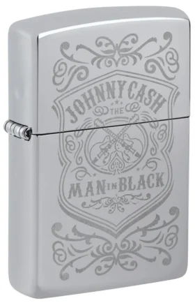Johnny Cash “Man in Black” Amblemi Tasarımı