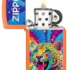 Leopar Desenli Zippo