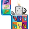 Pop Art zippo tasarımı