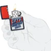Renk Bloklu Zippo Tasarımı
