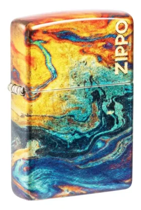 Renkli zippo tasarımı