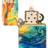 Renkli zippo tasarımı