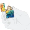 Renkli zippo tasarımı